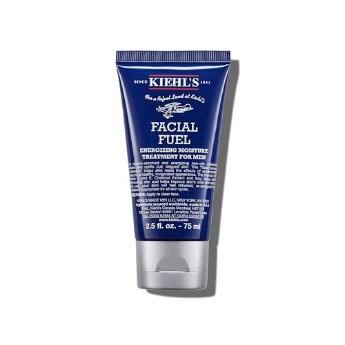 Men's Energizing Face Moisturizer with Vitamin C & Caffeine - 2.5 Fl Oz