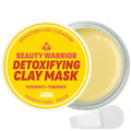 Handmade Heroes Vitamin C Turmeric Clay Mask ? Facial Treatment Mask for Brightening Dark Spots, Detoxifying & Radiance ? Deep Pore Cleansing for Dull, Uneven Skin