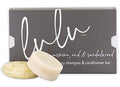 Lulu Candles Jasmine Oud Sandalwood Shampoo & Conditioner Bar Set - Made in USA, 4 Months Supply