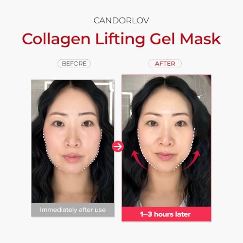 CANDORLOV Korean Collagen Duo Face Mask & Hydrating Glass Cream - Anti-Aging & Firming