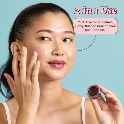 TONYMOLY Jelly Lip Melt ? Moisturizing & Hydrating Lip Balm Treatment with Blackberry ? Nourishing, Non-Sticky, Glossy Finish, 0.31 oz