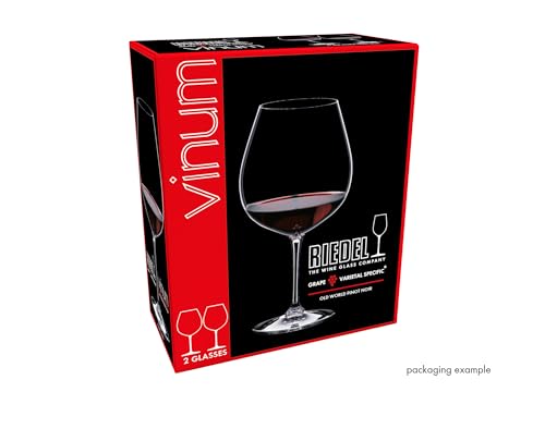 Riedel Vinum Pinot Noir Wine Glasses Set of 2 - Burgundy Red Variation