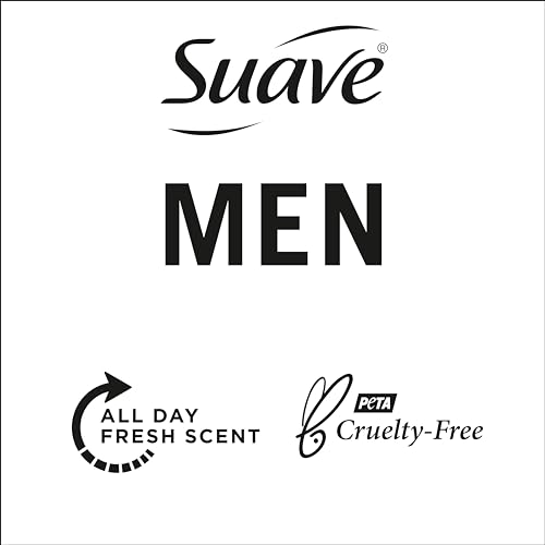 Suave Men Shampoo and Conditioner 2 in 1 Ocean Charge Refreshing, Cleanse and Conditions Hair, 40 oz Pack of 3