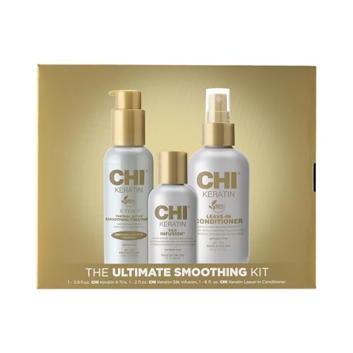 Hair Care Gift Set with Keratin Smoothing & Strengthening Products