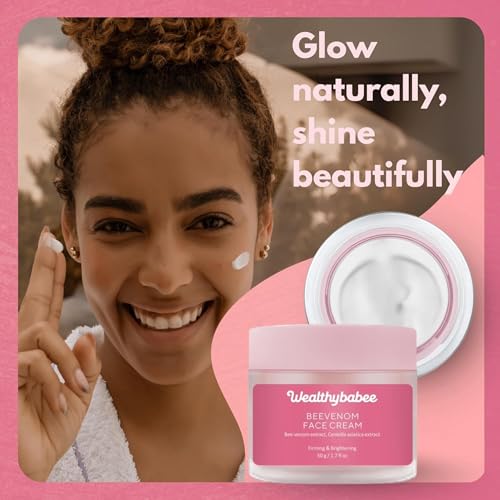 Beevenom Face Cream, Firming and Brightening Facial Moisturizer with Bee Venom Extract and Centella Asiatica, 1.7 fl oz
