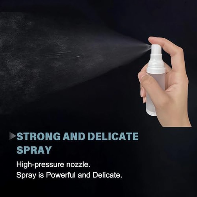 1oz/30ml-Small Spray Bottle 360¡Æ Angle Work, Portable Refillable Leak Proof Travel Mini Spray Bottle.For Perfume Toner Hair spray Facial Moisturizing ¡¼1oz/30ml-(Pack of 4) & Spary Bottle¡½