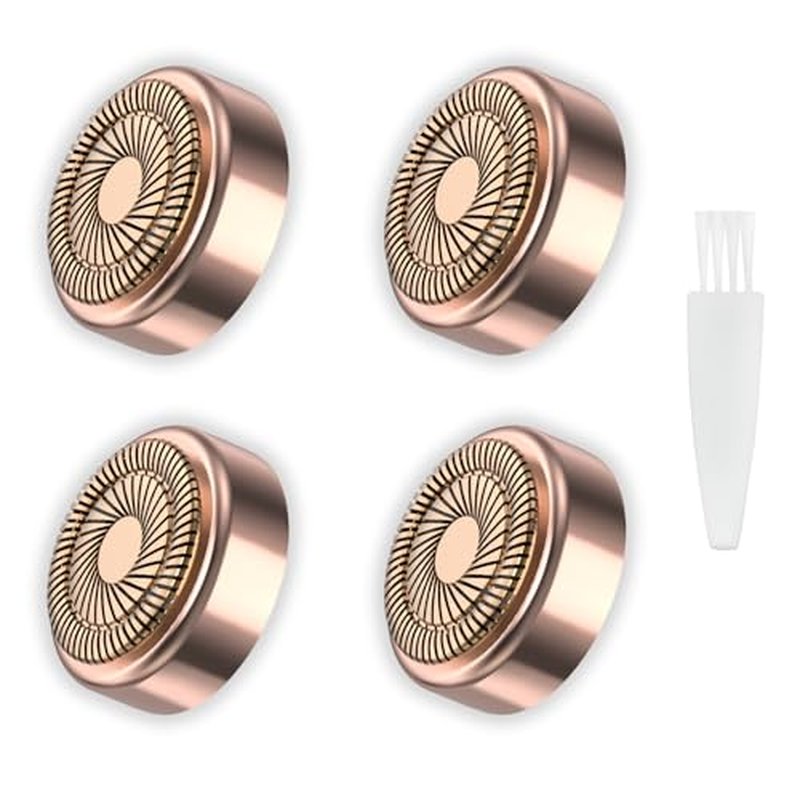 Generation 2 Replacement Heads for Flawless Facial Hair Remover, Replacement Blades for Finishing Touch Flawless Hair Removal, Women's Facial Hair Remover Replacment Heads Generation 2 (4 Packs)