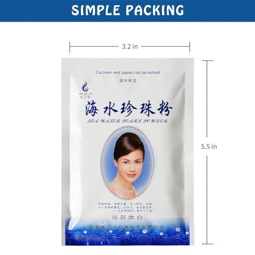 Pearl Powder Remove Spots and Acnes and Detoxifying, Making Face Mask, 200g