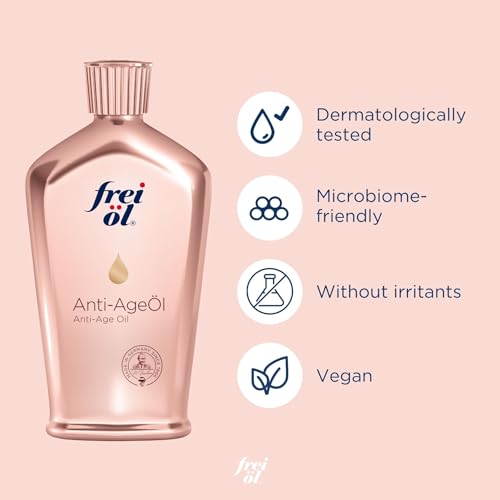 Frei Öl Anti-Age Body & Face Oil with Camellia & Vitamins A&E, Nourishing Vegan 125ml