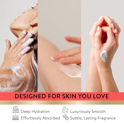 Spa Luxetique Gifts for Women 8pcs of Romantic Luxury Rose Gift Set for Women Bath and Body Works Gift Set Spa Gift for Womens Birthday Gift for Womens Mom Wife Girlfriend Mothers Day Gifts