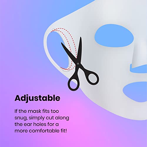 Reusable Silicone Facial Mask Cover Pack of 2 for Sheet Masks – Moisture Lock & Anti-Slip