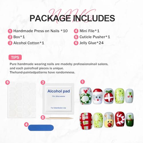 Glamnetic Press On Nails & Brush On Nail Glue Bundle - Fairy Dust | Short Oval Beige-Pink Nails with a Velvet Metallic Finish | 15 Sizes - 30 Nail Kit with Glue