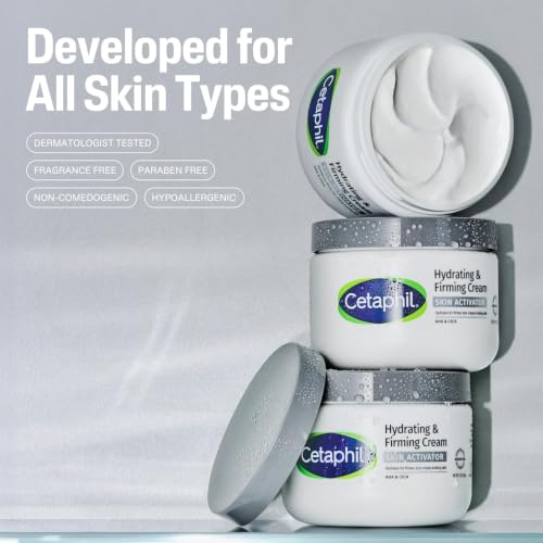 Cetaphil Skin Activator Hydrating & Firming Body Cream 12oz Pack of 2