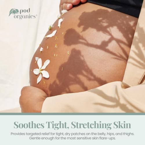 Pregnancy Belly Oil with Vitamins A & E - Nourishing Stretch Mark Oil 120ml