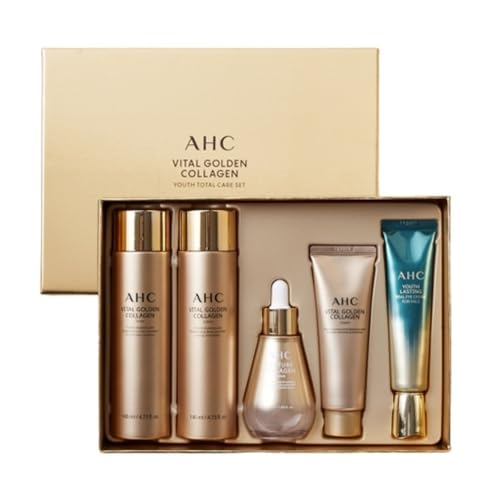 SUDIVA AHCA Vital Golden Collagen Eye and Skin Care Set - Total Anti-Aging Kit