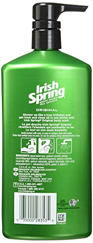 Irish Spring Men's Body Wash Pump Original 32 Fl Oz - Fresh Scent