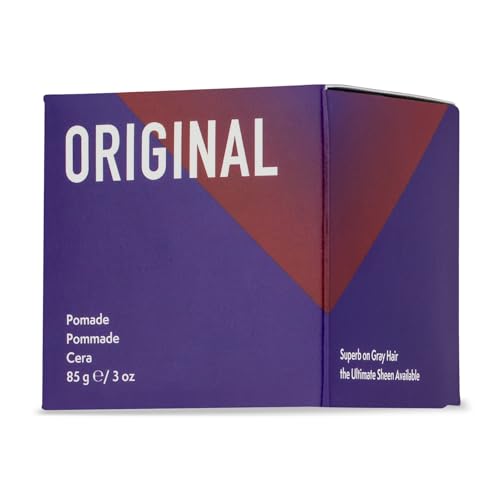 Oil-Based Hair Pomade for Men with Bright Shine and Neutralizing Tones - 3 oz