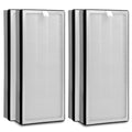 White 4-Pack HEPA Air Purifier Filters for MA Forty 40 Series - Cost-Effective Replacement
