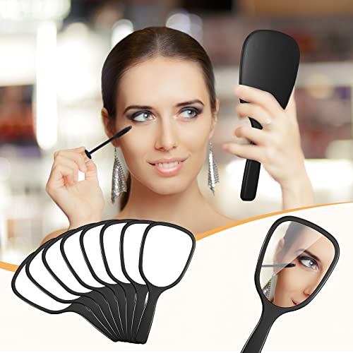 Handheld Mirror with Handle - 60 Pack Black Travel Makeup Mirrors