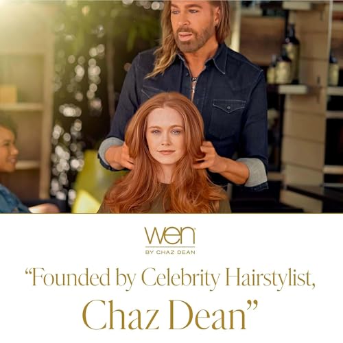 WEN by Chaz Dean Cleansing Conditioner for Hair - All-in-One Shampoo & Conditioner, Rosemary & Almond Mint, 16 Fl Oz