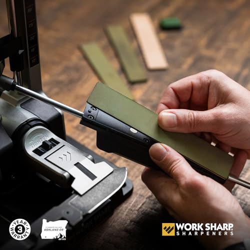 Work Sharp Precision Adjust Upgrade Kit with Replacement Diamond & Leather Plates