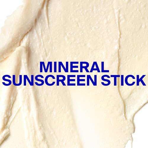 Mineral Sunscreen Stick SPF 50 - Water-Resistant Face Sunblock 0.67 oz Pack of 2