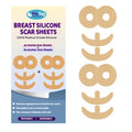 Breast Silicone Scar Sheets for Breast Surgery Recovery - Effective Support for Healing and Comfort (8 PCS) - Breast Augmentation Post-Op Essentials