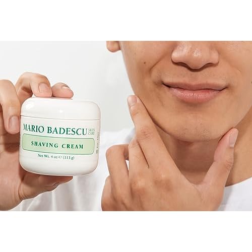 Mario Badescu Shaving Cream for Women and Men - Classic, Unisex Non-Foaming Shave Cream Formula Infused with Lavender Oil and Vitamin E - Helps Prep, Protect and Moisturize for a Closer Shave