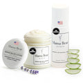 Mama Bear Oasis Comfort Bundle ? Magnesium Lotion + Roll On Nerve Support | Fast Absorbing, Non-Greasy Relief with Natural Ingredients ? Hydrating Cream for Feet, Legs, toes & Nerve Support