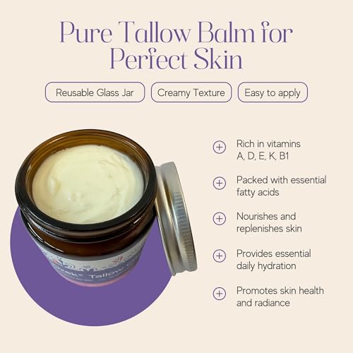 Ozek Beef Tallow for Skin - Whipped Tallow Balm