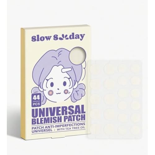 Blemish and Pimple Patches, Breathable Invisible, (44 Piece Round)