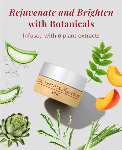 DHC Triple Essential Eye Cream - Hydrating Anti-Aging 1 oz.