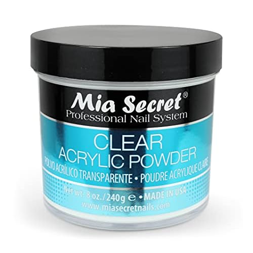Mia Secret Clear Acrylic Powder (8oz)