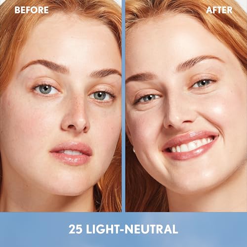 Covergirl Simply Ageless Skin Perfector Essence Foundation 25 Light-Neutral 1 oz - Tinted Hydrating Serum Hybrid