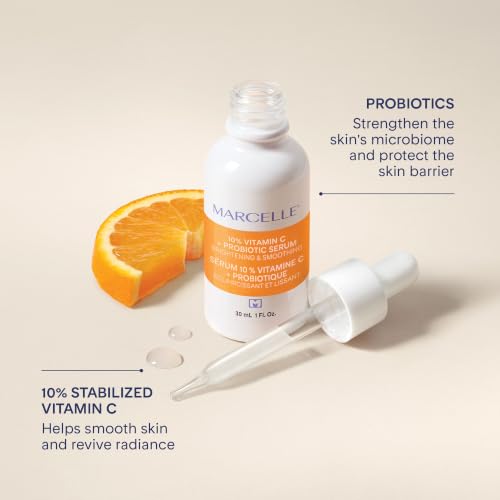 Vitamin C Probiotic Face Serum 1 Fl Oz - Brightening & Skin Barrier Support