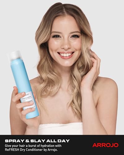 Dry Conditioner Spray for All Hair Types - Moisturizes, Frizz Control, 4.5 oz