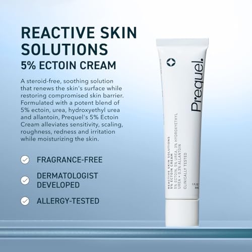 Prequel Sensitive Skin Moisturizer with Ectoin, Urea & Allantoin - Barrier Cream 5%