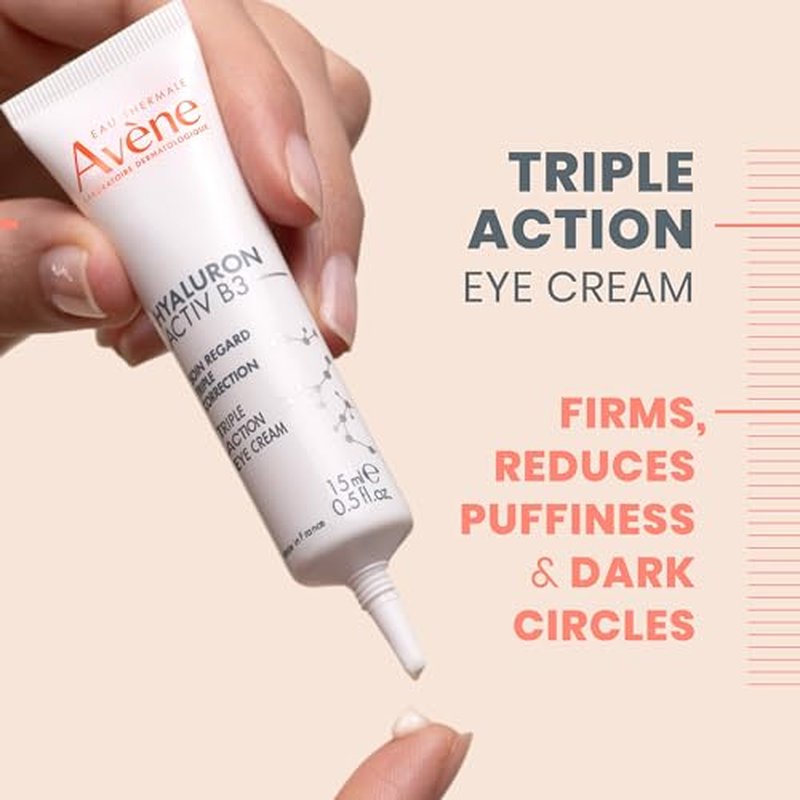 Av?ne Hyaluron Activ B3 Triple Correction Eye Cream, 0.5 Fl Oz