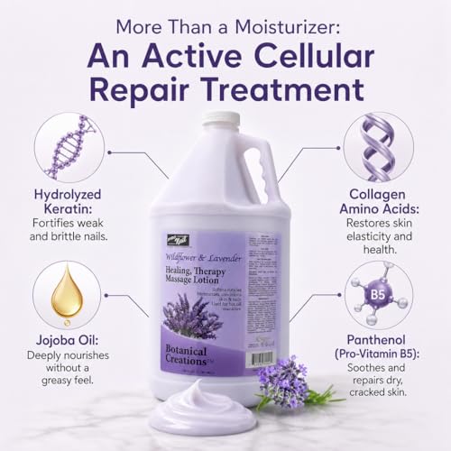 Pro Nail Salon Manicure & Pedicure Massage Lotion - Lavender / 128 Fl Oz