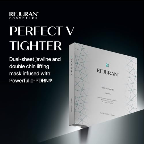 V Tighter Sheet Mask with c-PDRN & Collagen - 4 Pack - Skin Tightening & Lifting