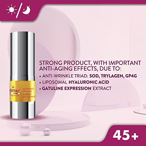 Anti-Aging Face Serum with Hyaluronic Acid & Superoxide Dismutase - 15ml