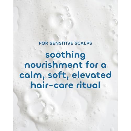 Seaweed Bath Co. Gentle Shampoo - Unscented - Nourishing Hair Care With Hyaluronic Acid, Aloe, Argan Oil, For Sensitive Scalps - 12 oz