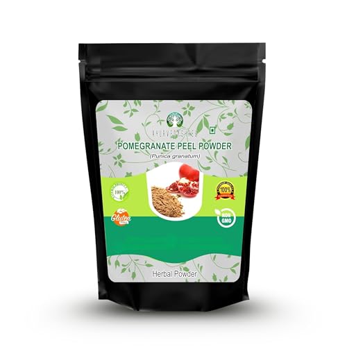 Pomegranate Peel Powder 200 Gm | Antioxidant for Skin | Promotes Youthful Skin | Natural Punica Granatum | Gluten Free & Non GMO | Skin Care