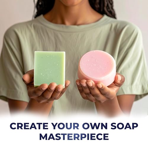 White Melt & Pour Soap Base 5 lb - SLS/SLES Free, Cruelty-Free, Skin-Nourishing