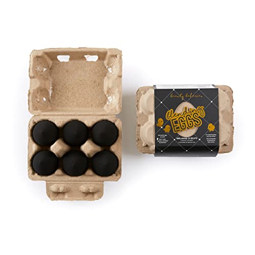 Black Beauty Bakerie Blending Egg Makeup Sponge Set - Latex-Free 6 Pack