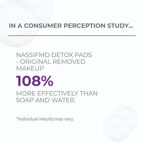 Exfoliating Detox Pads - Original Formula Face Size 30 Count by NASSIFMD