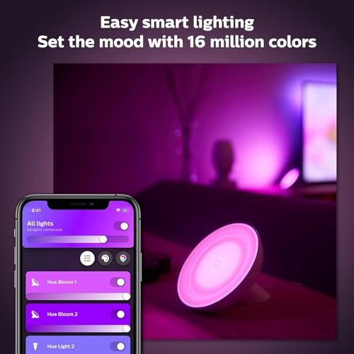 Philips Hue Bloom White and Color Ambiance Smart Table Lamp - 1 Pack (Variation: Bloom)