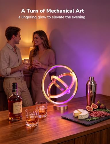 Lepro TB1 AI Smart Table Lamp - Planets RGB+IC Color Changing Desk Light