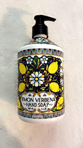 Sicilian Deruta Hand Soap Collection - 4 Bottles, Italian Citrus & Floral Scents