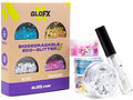 GloFX Biodegradable Multicolor Face & Body Glitter 4 Pack for Festivals & Cosplay